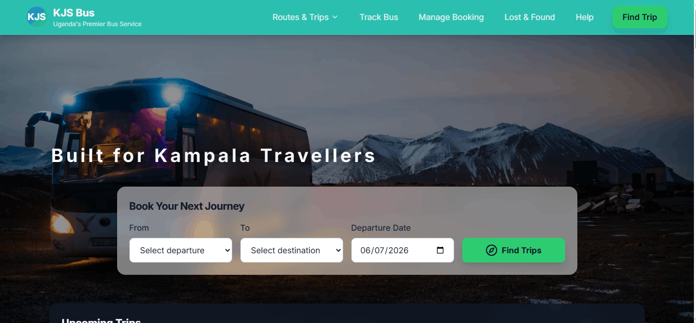 KJS Bus Management System